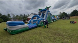IMG 9322 1747340045 Radical Run Rock Climbing Wall & Slide Obstacle