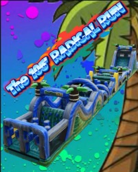 Radical Run 105 ft Obstacle Course **DRY ONLY**