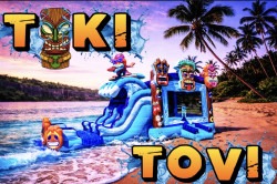 🌴 Tiki Tovi Bounce House/Slide