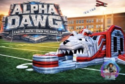 Alpha Dawg Bounce House/Slide