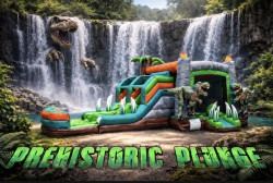 Prehistoric Plunge Bounce House/Slide